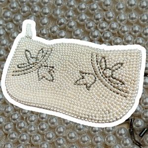 Vintage beaded clutch